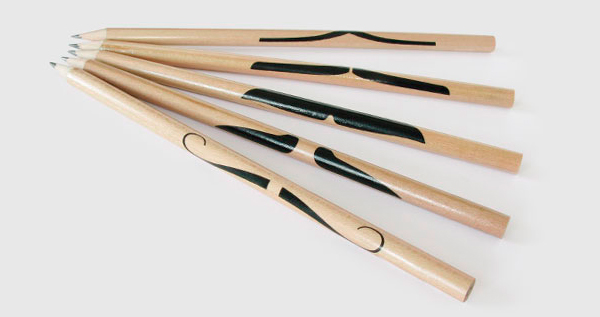 Mustache Pencils