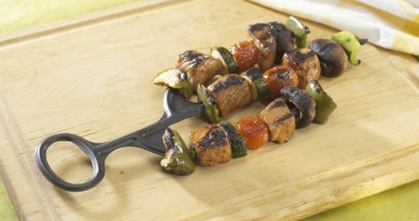 Cactus Kabob Three Prong Skewer