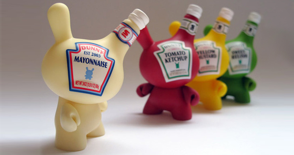 Dunny Series Condiment Set