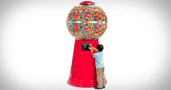Massive Giant Gumball Machine
