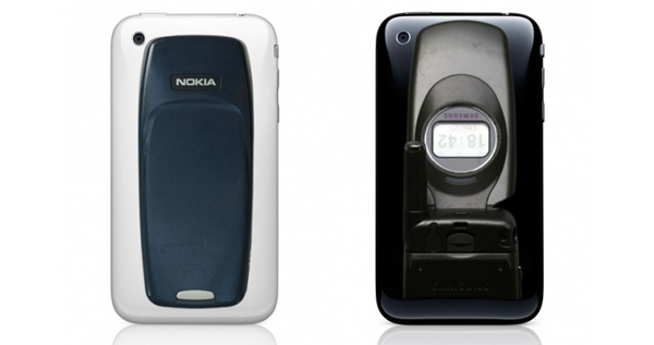 Old School iPhone Decals