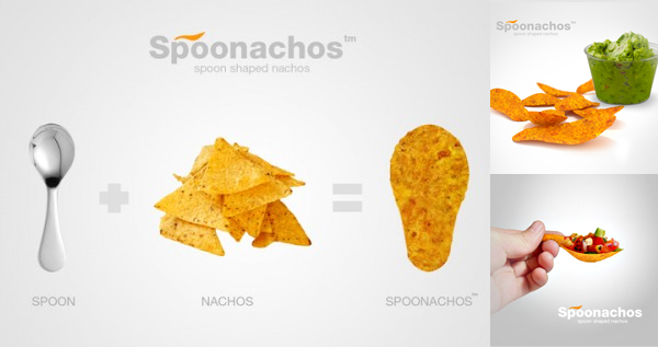 Spoonachos – Spoon Shaped Nachos
