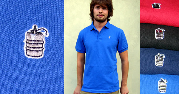 Keg Line Polo by Snorg Tees