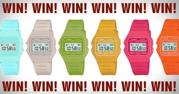 Competition Time!!! Win A Casio F-91WC