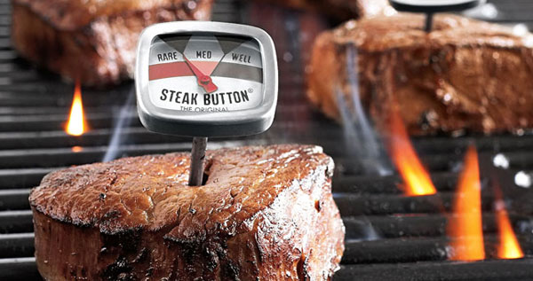 Steak Button Thermometer Set