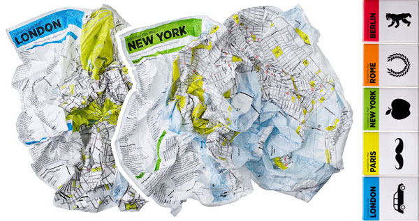 Crumpled City Maps