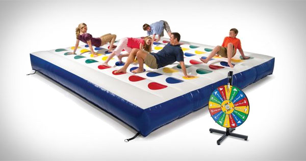 Massive Outdoor Inflatable Twister Game