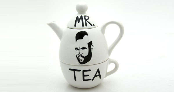 Mr T Teapot and Mug