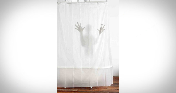 Wanted Scary Shower Curtain