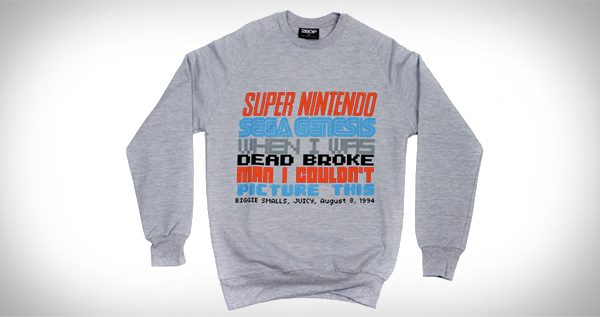 2BOP Notorious BIG “Super Nintendo” Sweatshirt