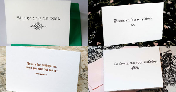Gangsta Greeting Cards