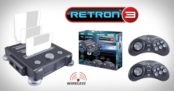 RetroN 3 Retro Gaming System (NES, SNES & Genesis)