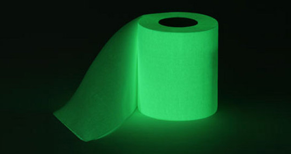 Glow in the Dark Toilet Roll
