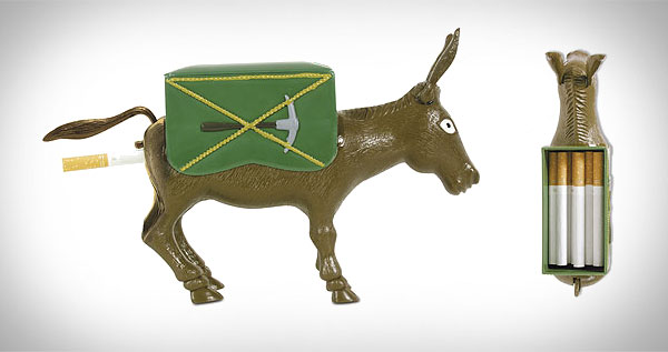Smoking Donkey Cigarette Dispenser
