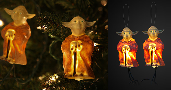 Yoda Christmas Lights