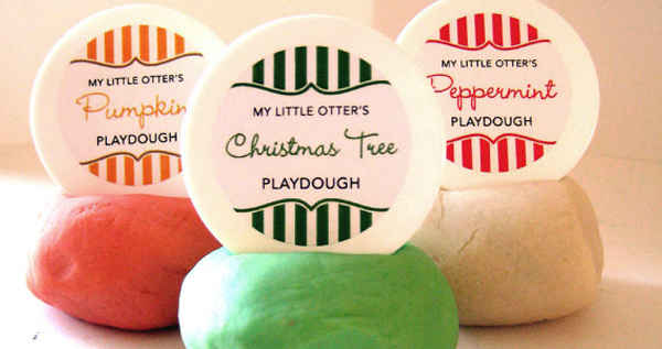Christmas, Holiday Scented Play Dough