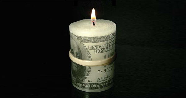 Money To Burn Candles