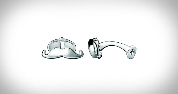 Mustache Cufflinks by Links of London