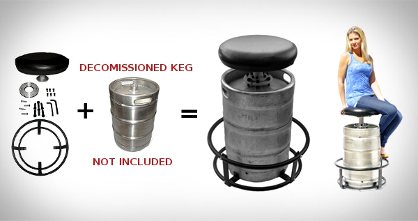 The Keg Stool Kit