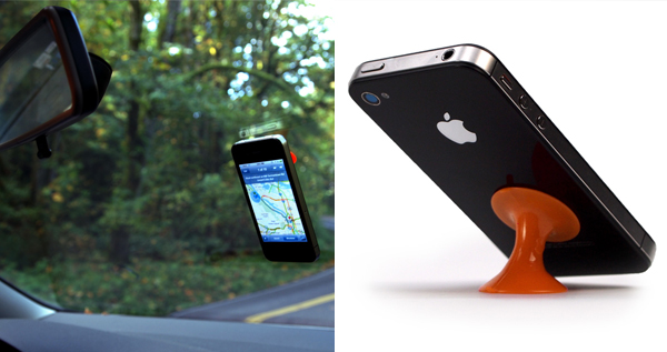 Barnacle phone stand/mount