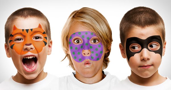 Face Art – Face Paint & Stencils Set