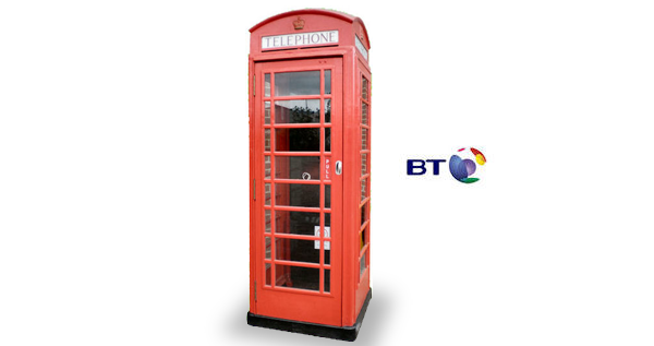 Refurbished Original Red Phone Box