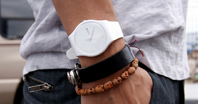White Rebel Watch from Swatch Originals