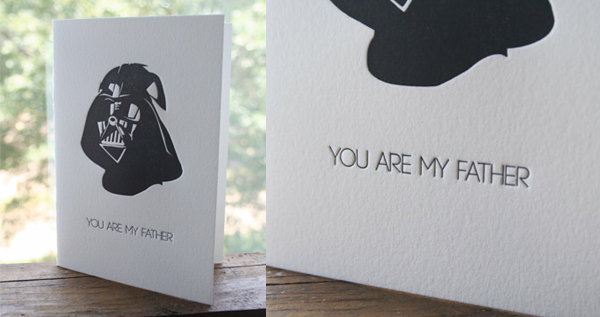 Darth Vader Father’s Day Card