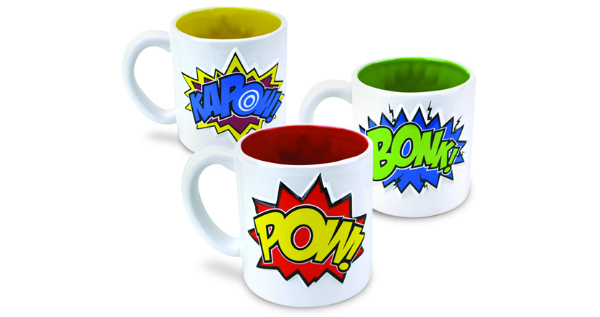 Comic Mug Set