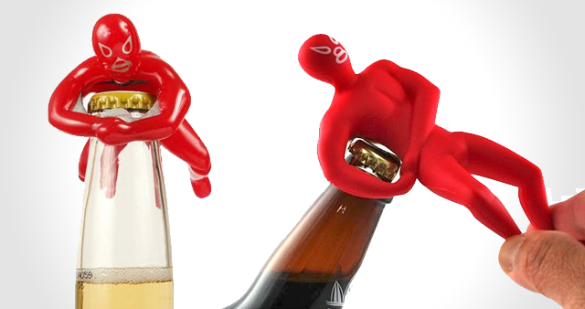 Luchador Bottle Openers