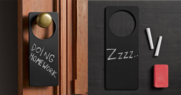 Chalkboard Door Hanger