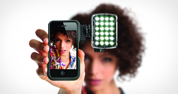 Manfrotto KLYP ML240 LED light and case for iPhone 4/4S