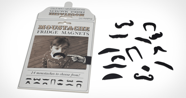 Moustache Fridge Magnets