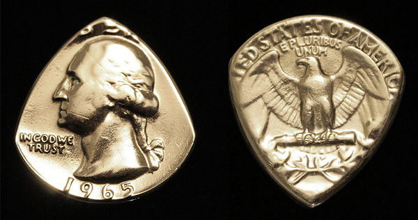 Handmade Coin Guitar Picks
