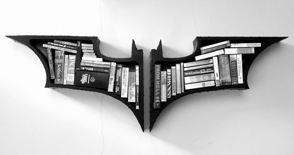 The Dark Knight Bookshelves
