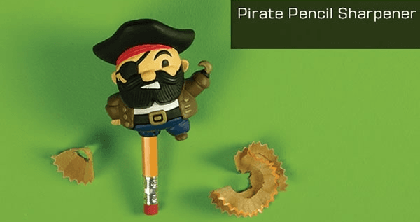 Pirate Leg Pencil Sharpener