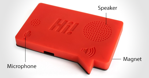 Hi! Magnetic Voice Recorder