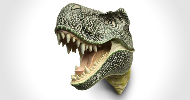 Wall Mounted T-Rex Head Hunter’s Trophy