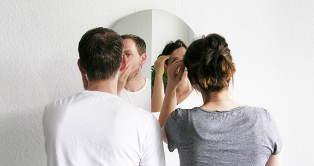 Mirror 180 by Halb/Halb