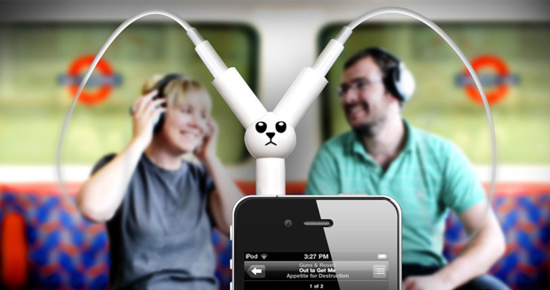 Jack Rabbit Headphone Splitter