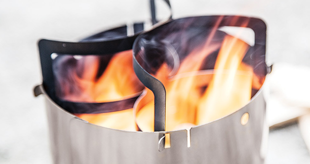 Ultra-Thin Stainless Steel Camp Stove