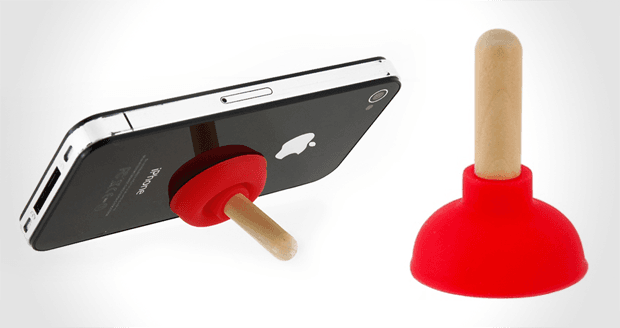 Sink Plunger Mini Stand for iPhone 5