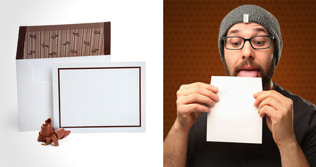 Chocolate Flavored Envelopes