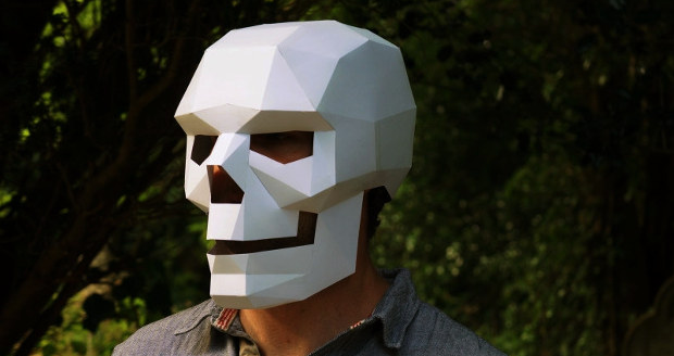 Geometric Skull Mask