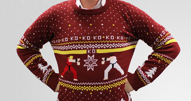 Street Fighter Christmas Jumper