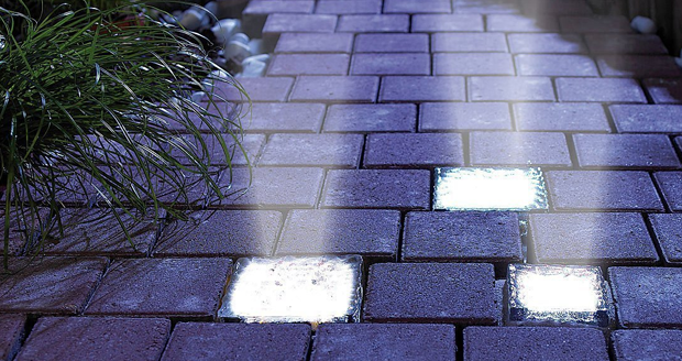 Solar Powered Light Bricks