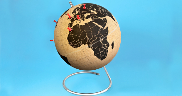 Cork Globe
