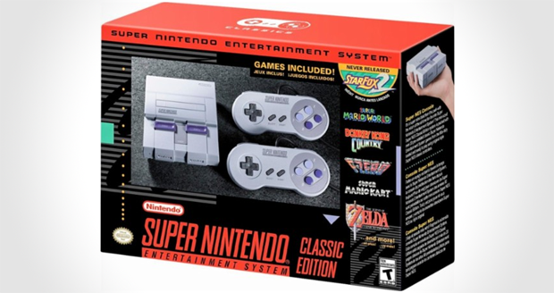 Classic Super Nintendo System