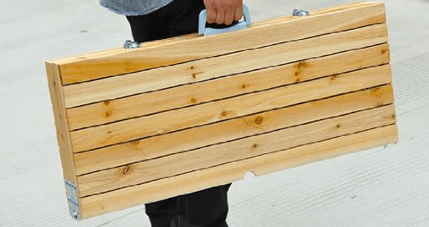 Picnic Table in a Briefcase